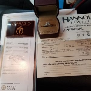 Verragio diamond engagement ring